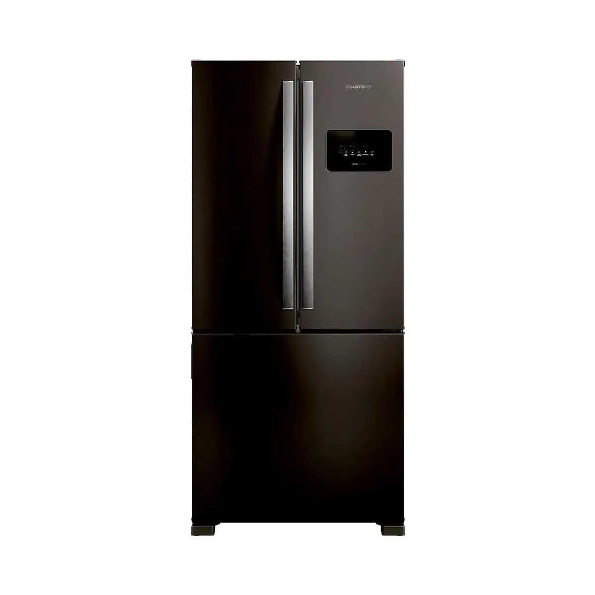 Geladeira Frost Free French Door 3 Portas Preta Brastemp - BRO85ME 110V