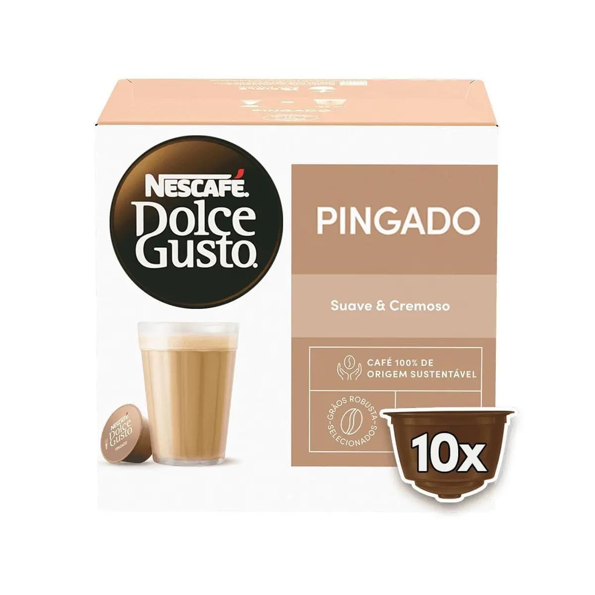 NESCAFÉ DOLCE GUSTO Pingado 10 cápsulas