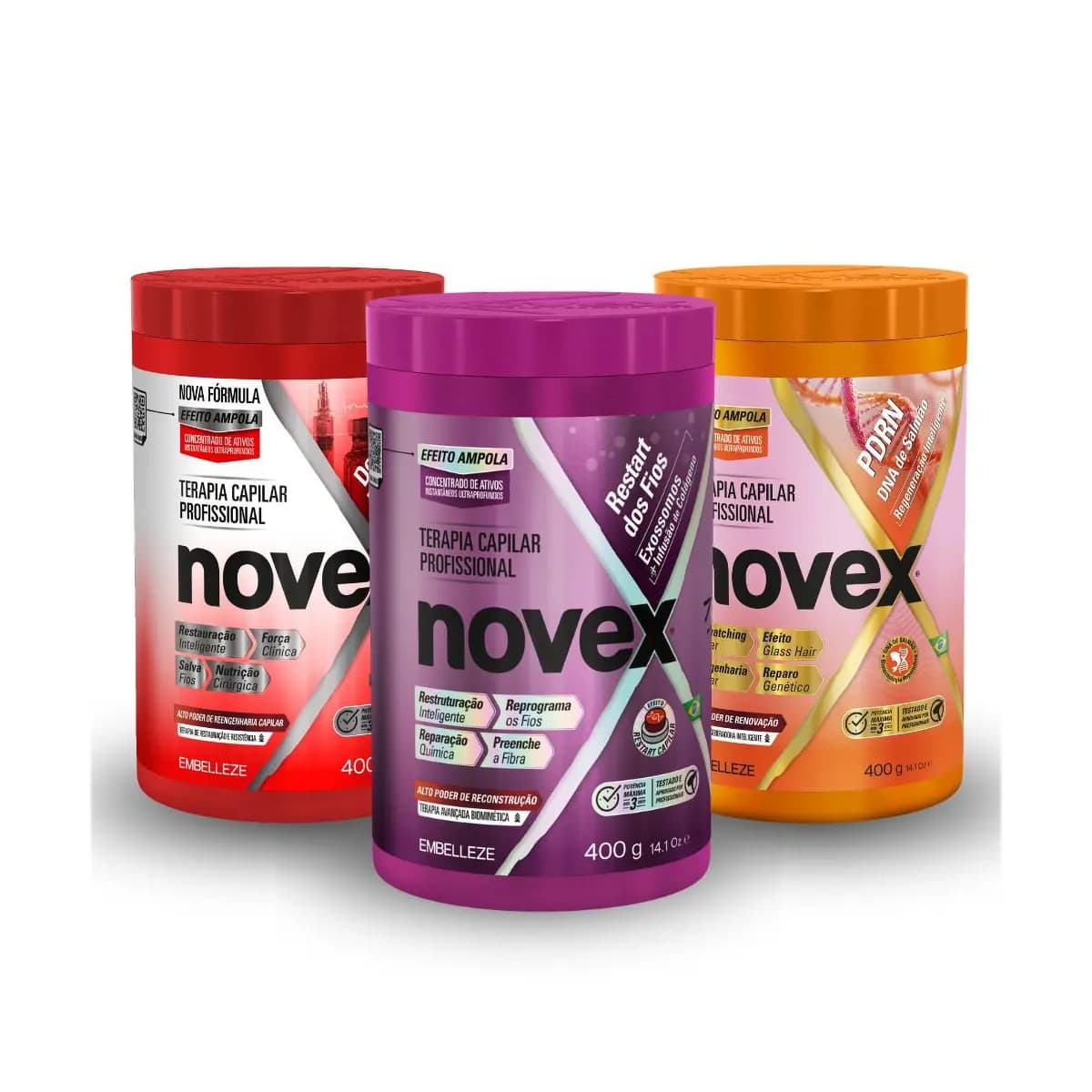 Kit de Tratamento Novex Terapia Coreana