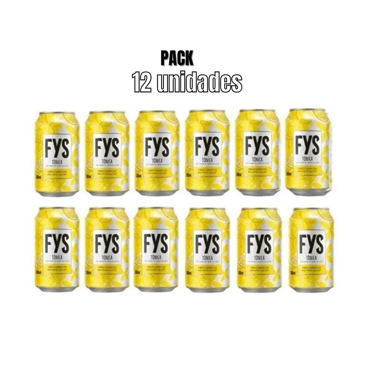 Refrigerante Tônica FYS 350ml – Pack 12 Un