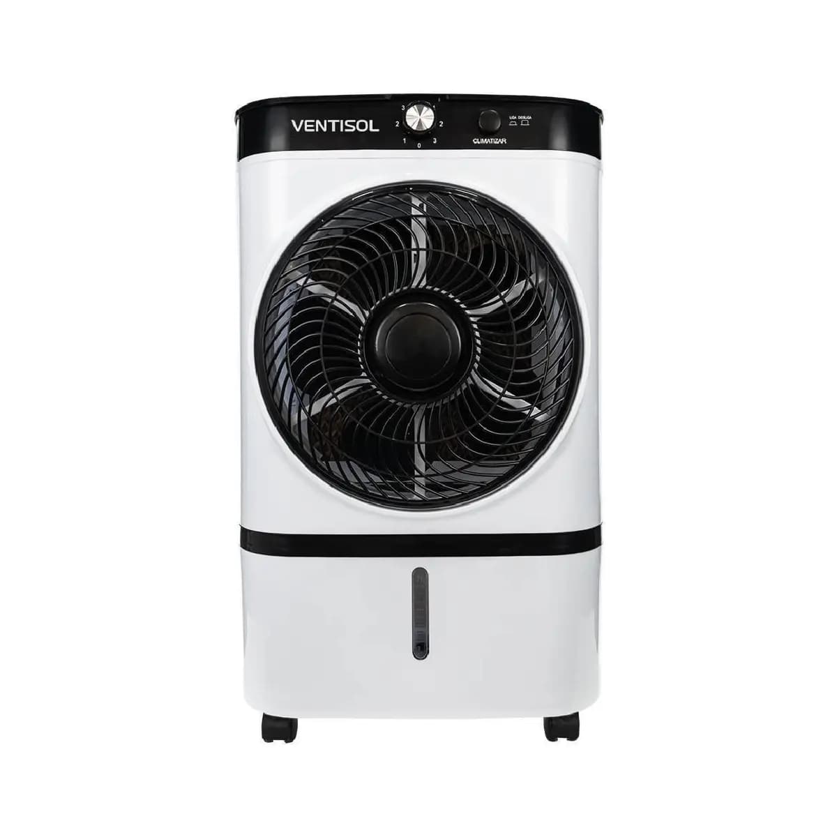 Climatizador de ar portátil evaporativo 9L 2.000 m³/h CLI09 - Ventisol