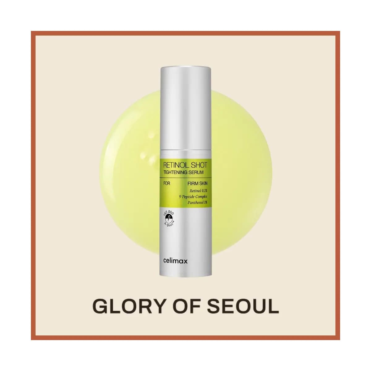 Celimax The Vita A Retinol Shot Tightening Serum, 30mL | with Pure Vitamin A Retinol, Peptide, Pore Minimizer