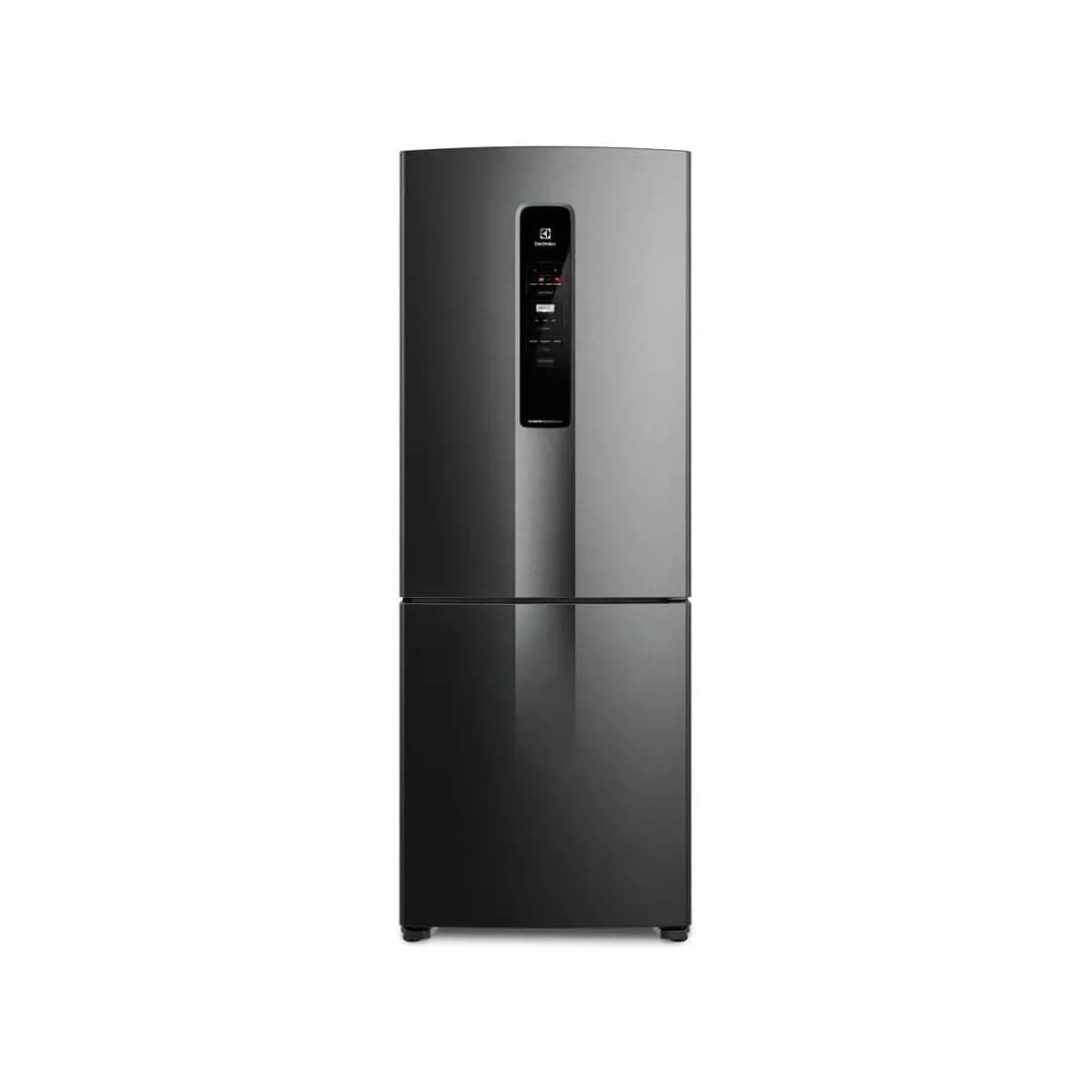 Geladeira Electrolux Frost Free 490L Efficient com AutoSense Inverse Black Inox Look (IB7B) 127 V