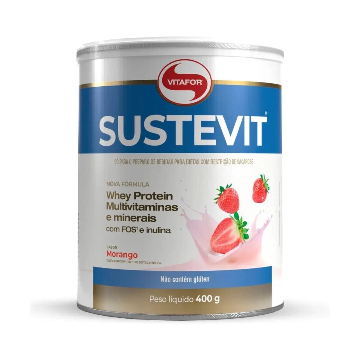 Vitafor - Novo Sustevit - 400g - Morango