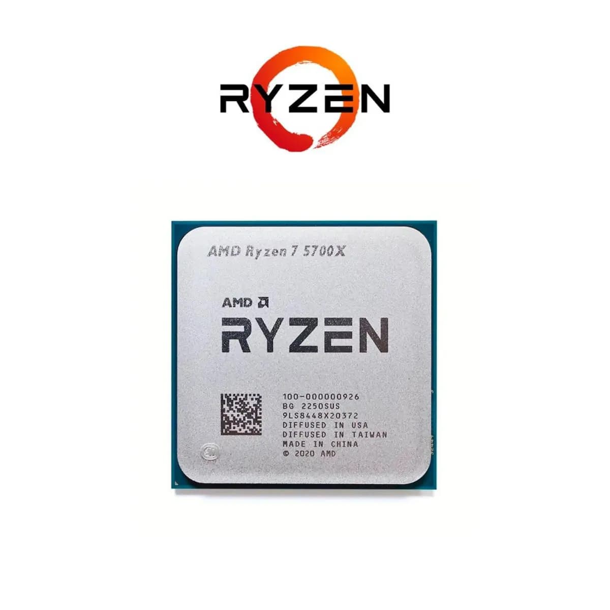 5700x Processador Ryzen 7 5700x 3.4ghz (4.6ghz Max) - Novo S/Box