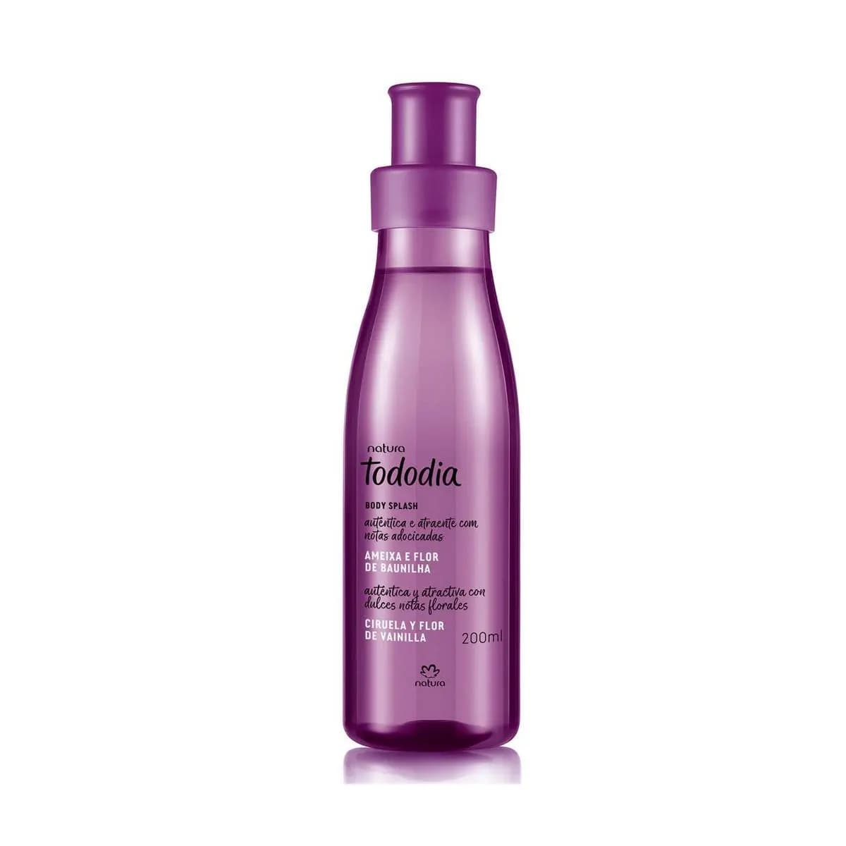 Body Splash Tododia Ameixa e Flor de Baunilha Feminino 200ml