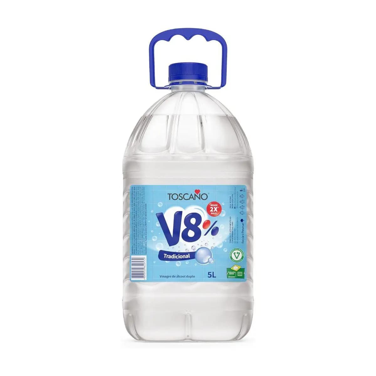 Vinagre De Álcool Toscano para Limpeza 5L 8%