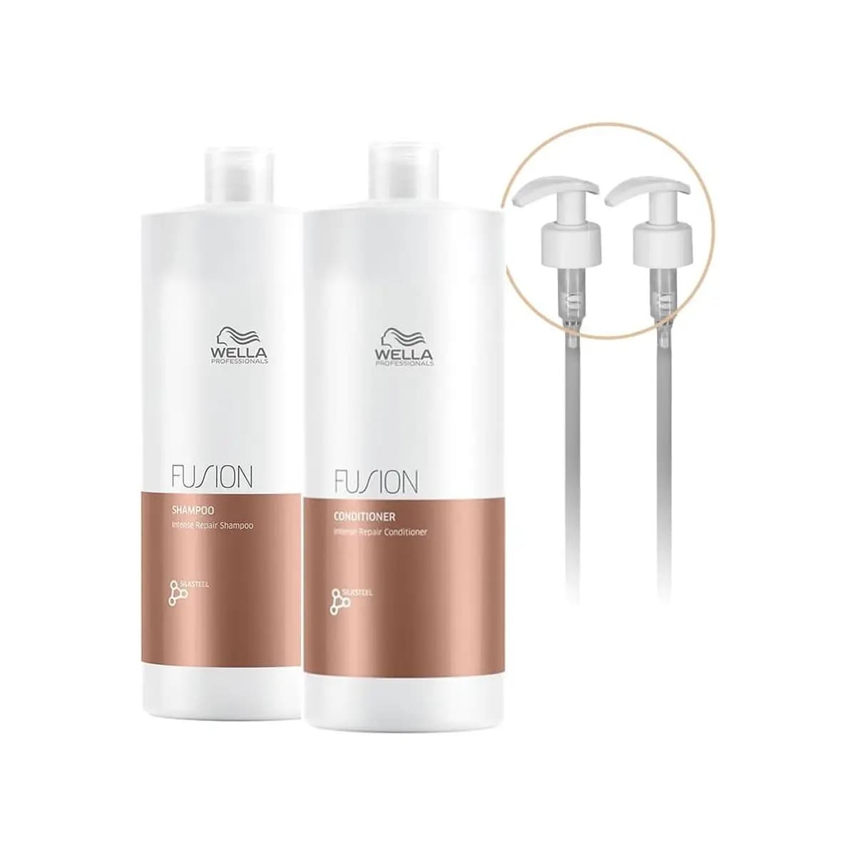 Kit Wella Professionals Fusion Shampoo Condicionador e Válvula (4 produtos)