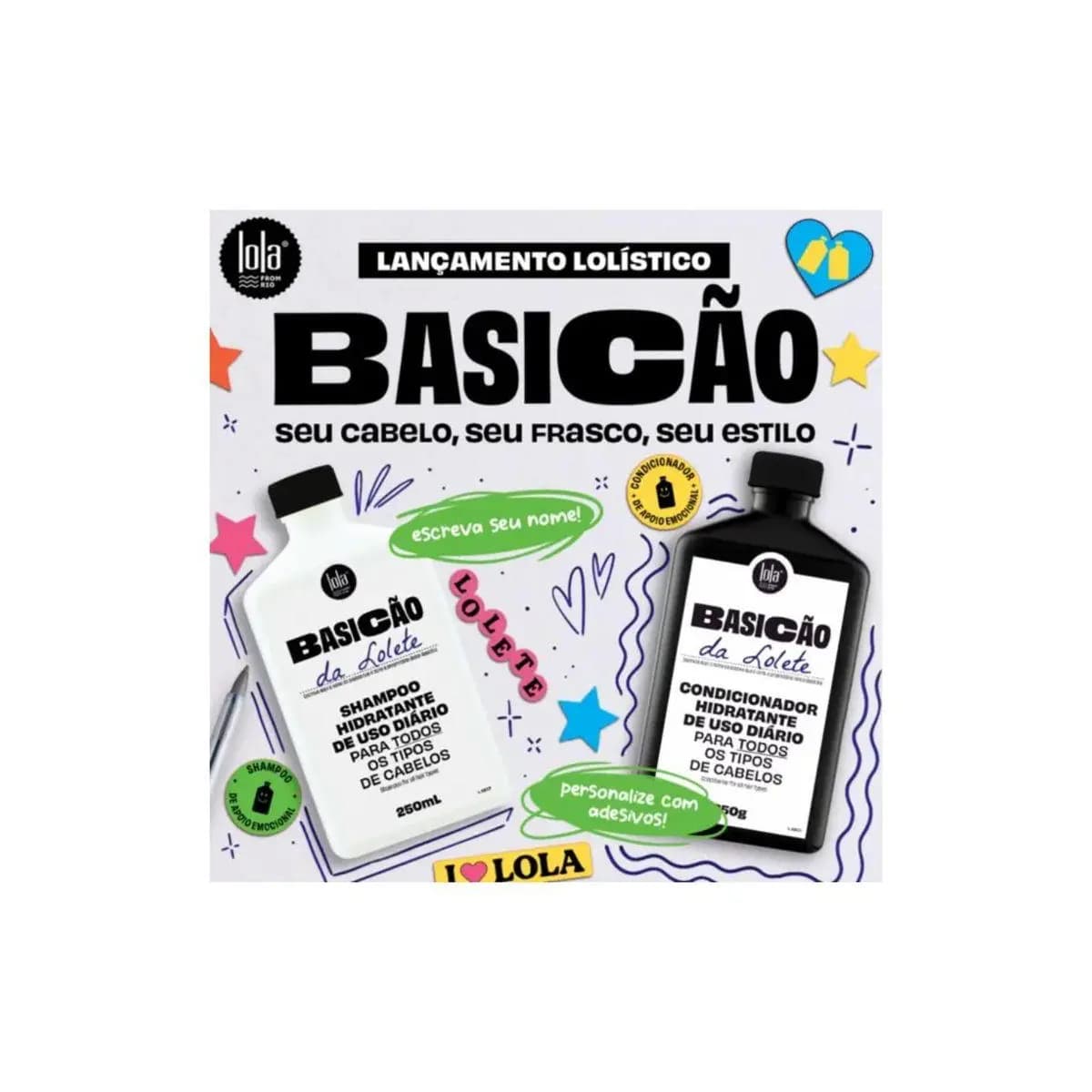 Kit Basicao - Lola Cosmetics