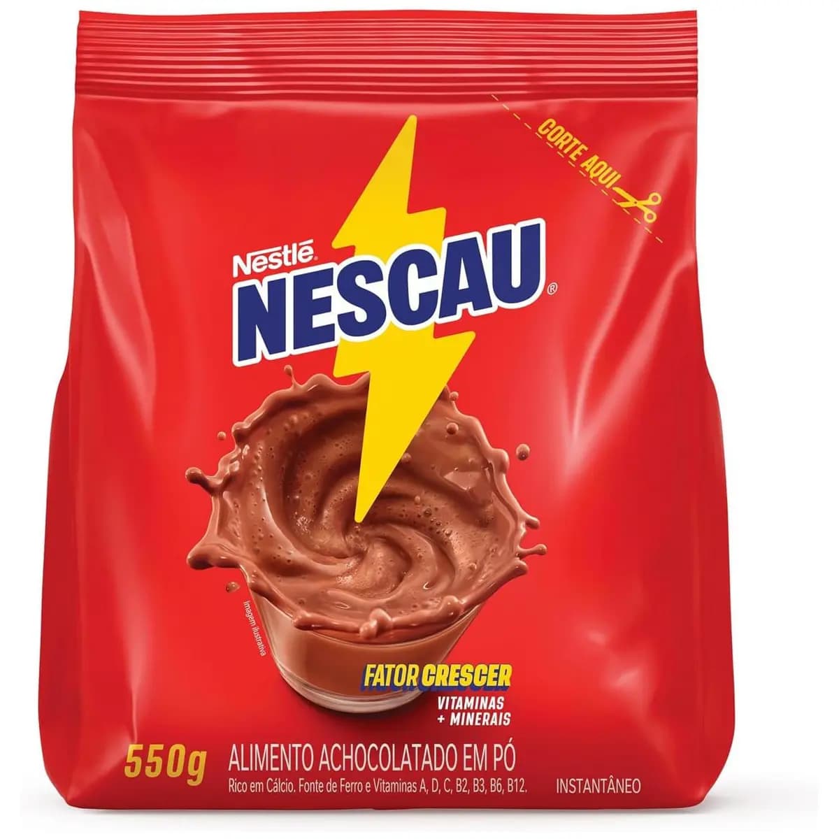 Achocolatado em Pó Nescau 550G