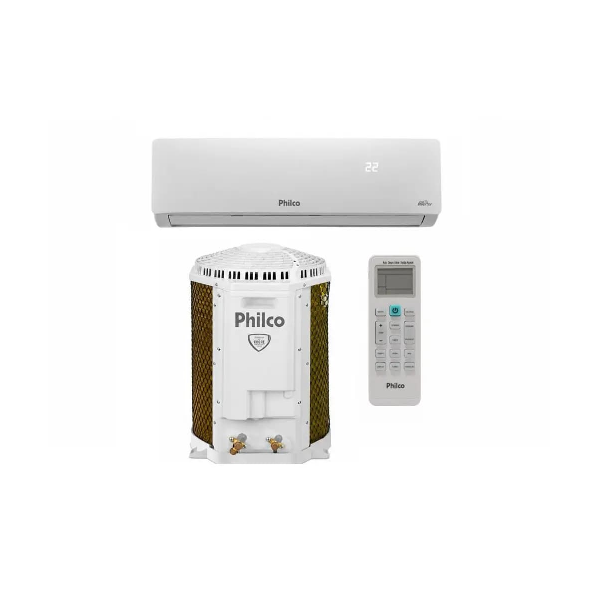 AR Condicionado Split Philco Hw Inverter 9.000 Btus/H Frio Pac9ft 220v