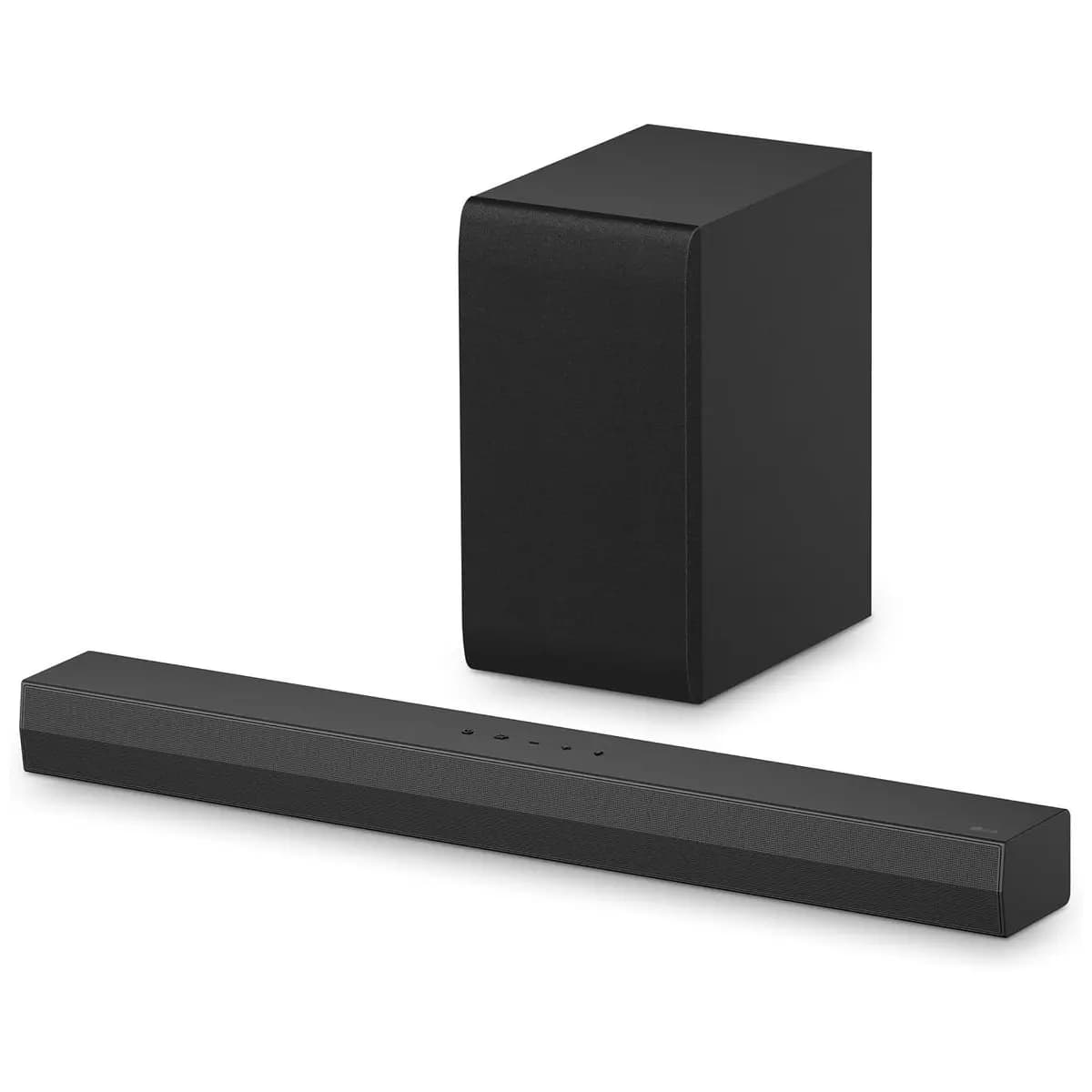Soundbar LG 300W RMS, 2.1 Canais, Dolby Digital, Sem fios, Bluetooth 5.3, Entrada Óptica, HDMI, AI Sound Pro - S40T