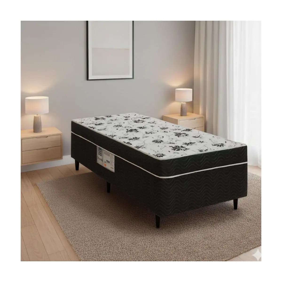 Conjugado Union Ortopedic Solteiro (88x188x43) - Ortobom