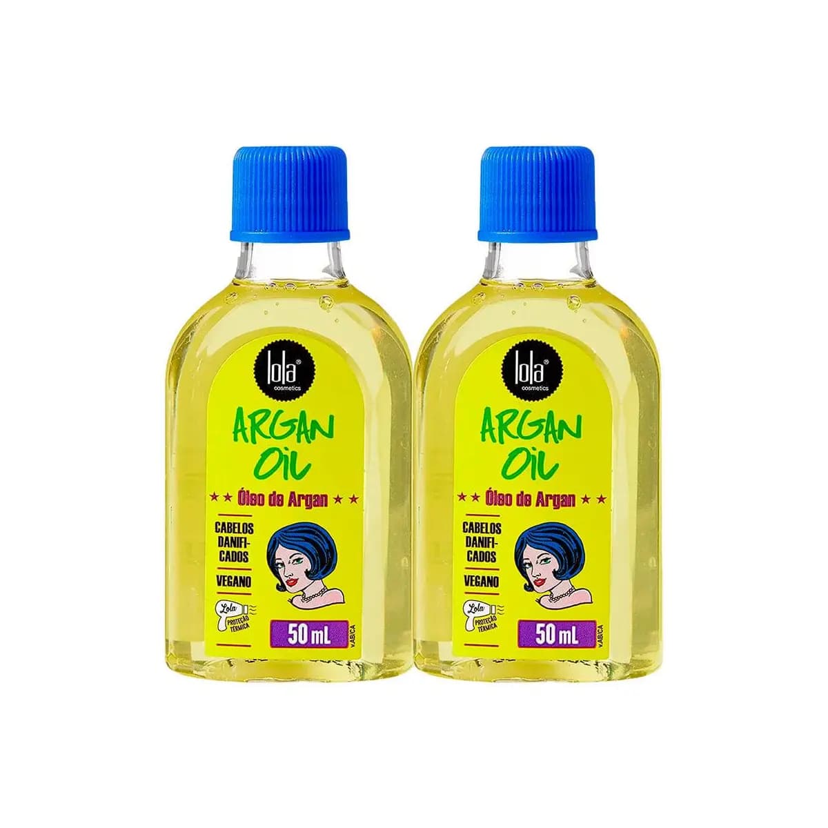Kit Óleo Capilar Lola Argan Oil 50ml - 2 Unidades
