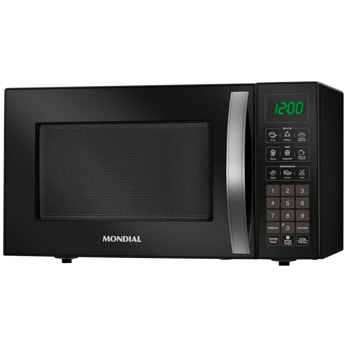 MONDIAL Micro-Ondas, Preto, 1400W, 127V - MO-02-34-B