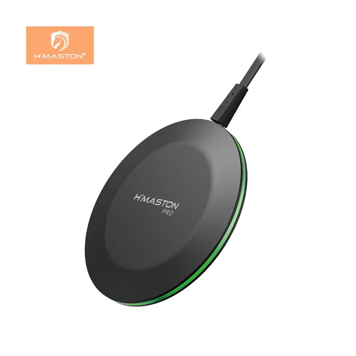 H'maston YS-28 Carregador Turbo Wireless Qi 20w Sem Fio Indução Para Celular Rápido LED