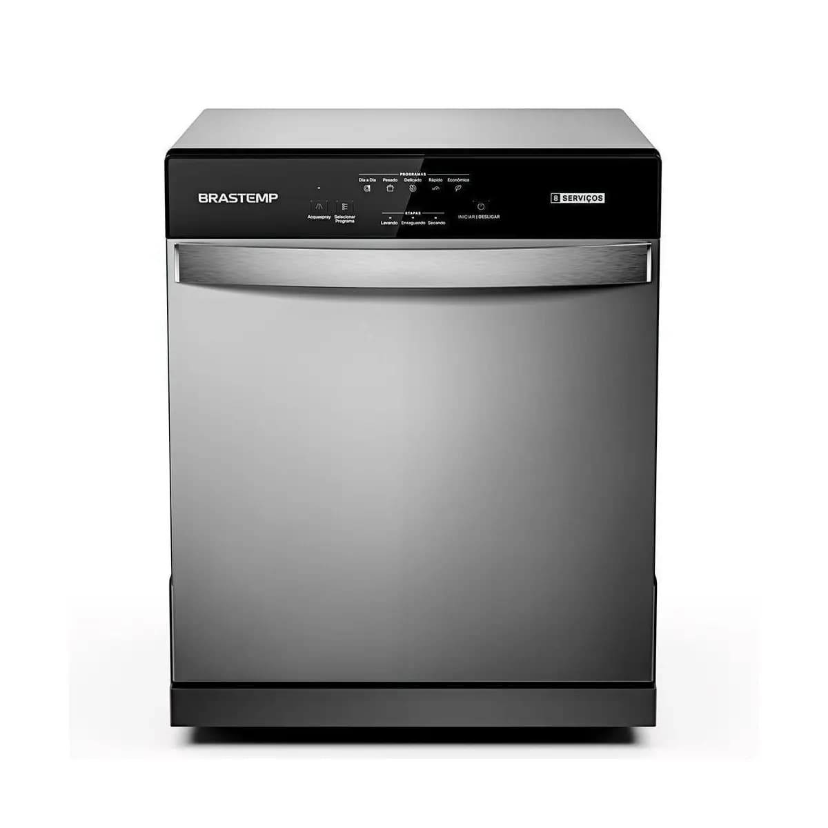 Lava Louças Brastemp 8 Serviços BLF08BS Cinza