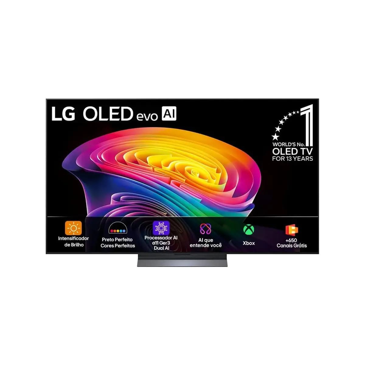 Smart TV LG OLED evo AI 4K C6 55 polegadas 2026