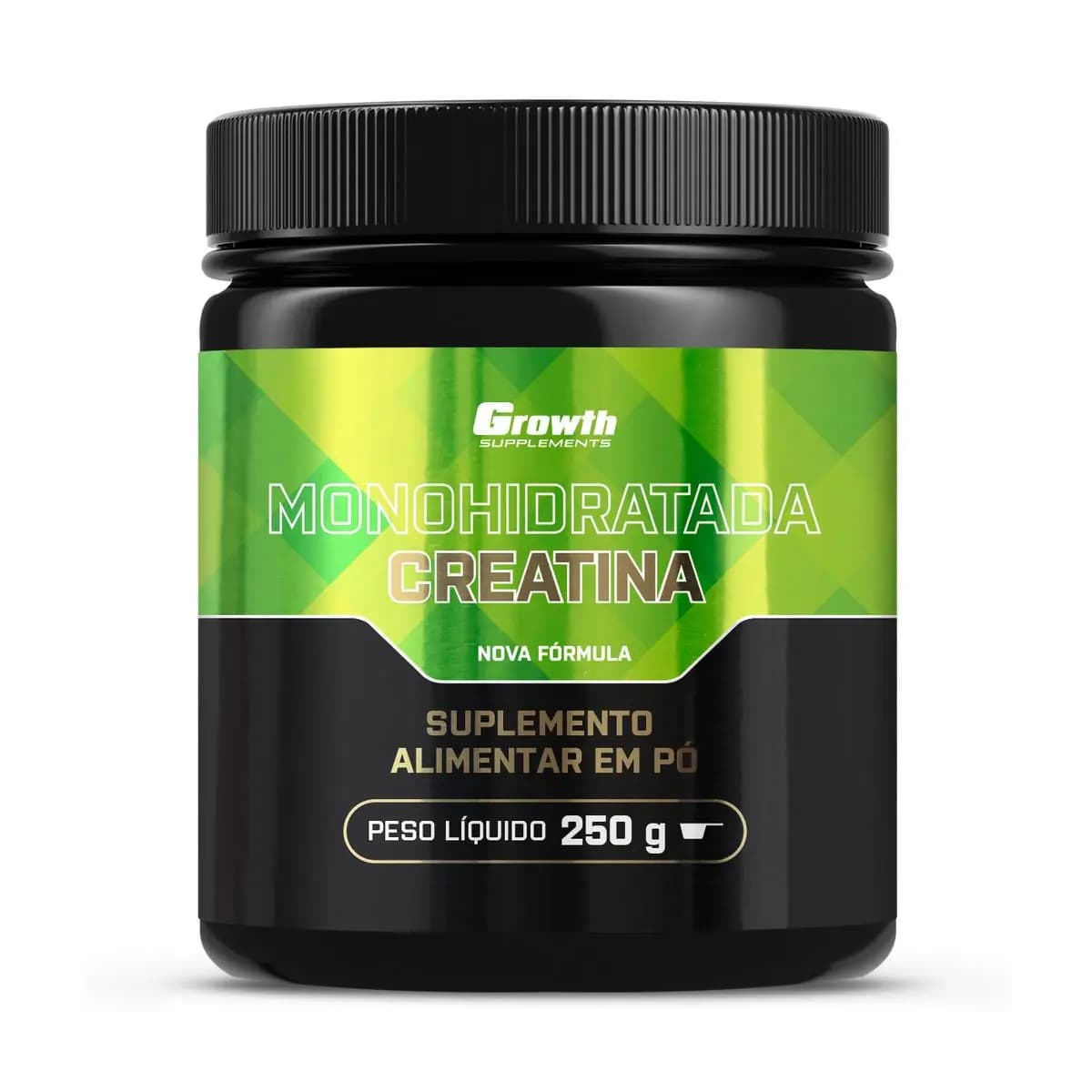 Creatina Monohidratada - Growth Supplements - Sem sabor em pó