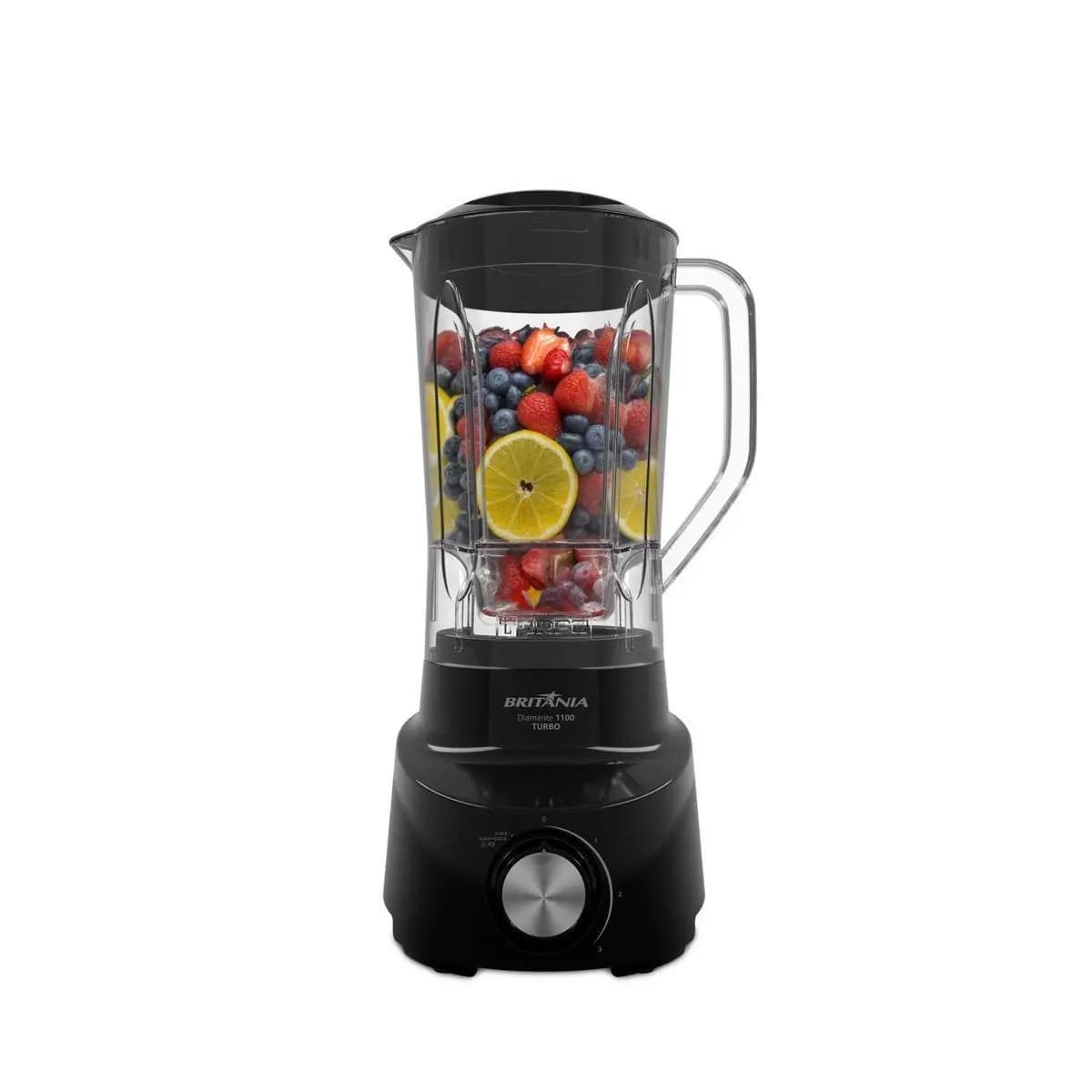 Liquidificador Britânia 2,6L 4 Velocidades Diamante 1100
