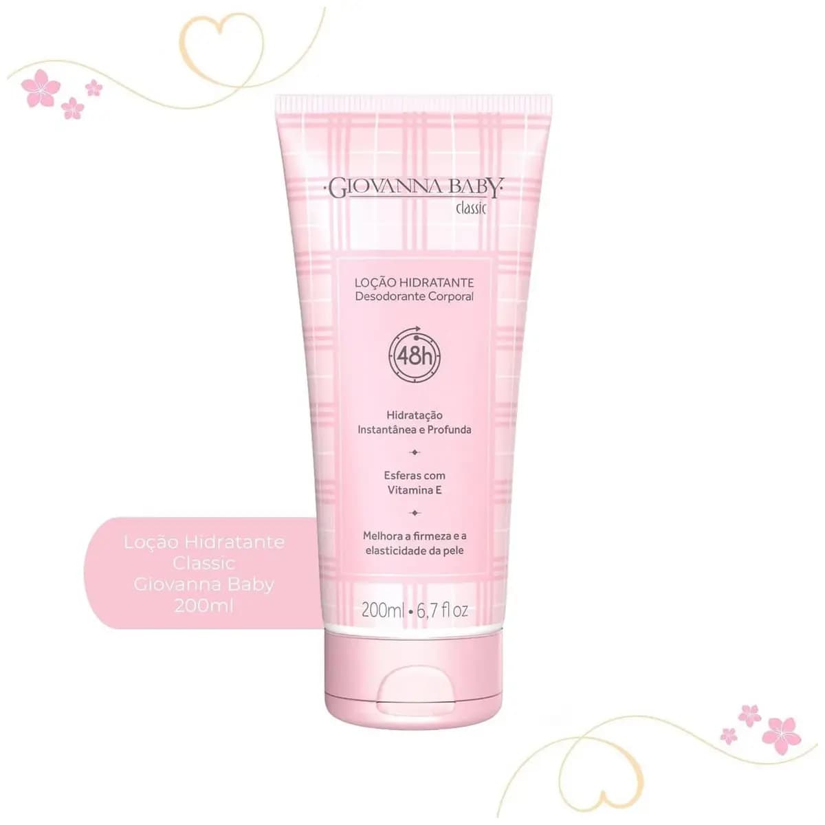 GIOVANNA BABY Loção Hidratante Rosa