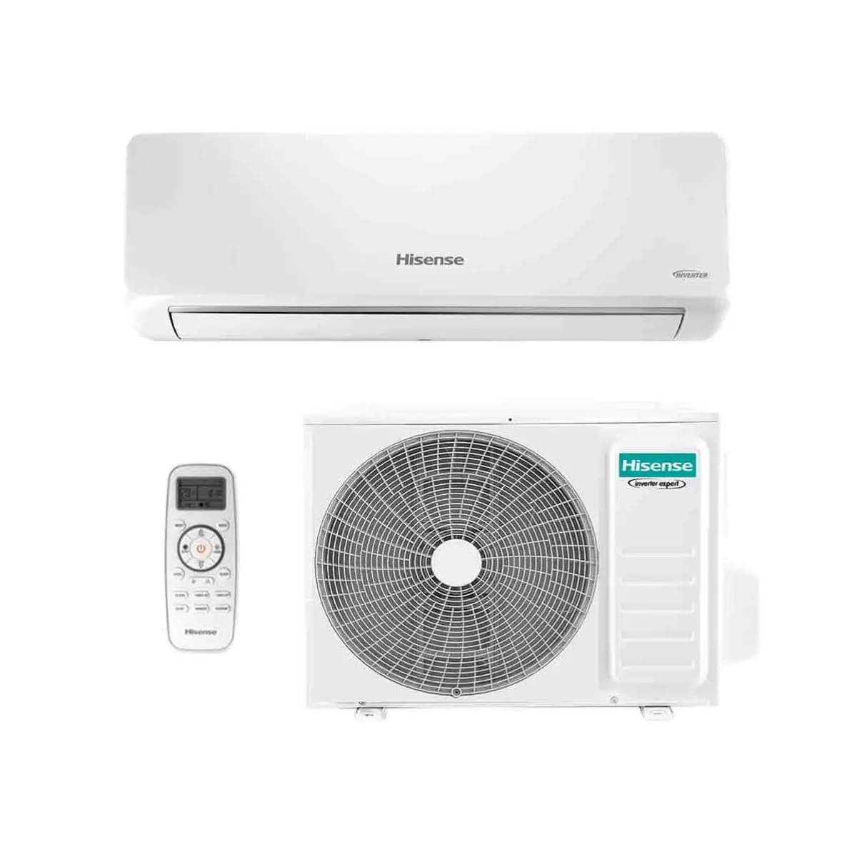 Ar Condicionado Split Inverter Hisense R-32 Hi-wall 9000 Btus Quente e Frio Wi-fi 220v