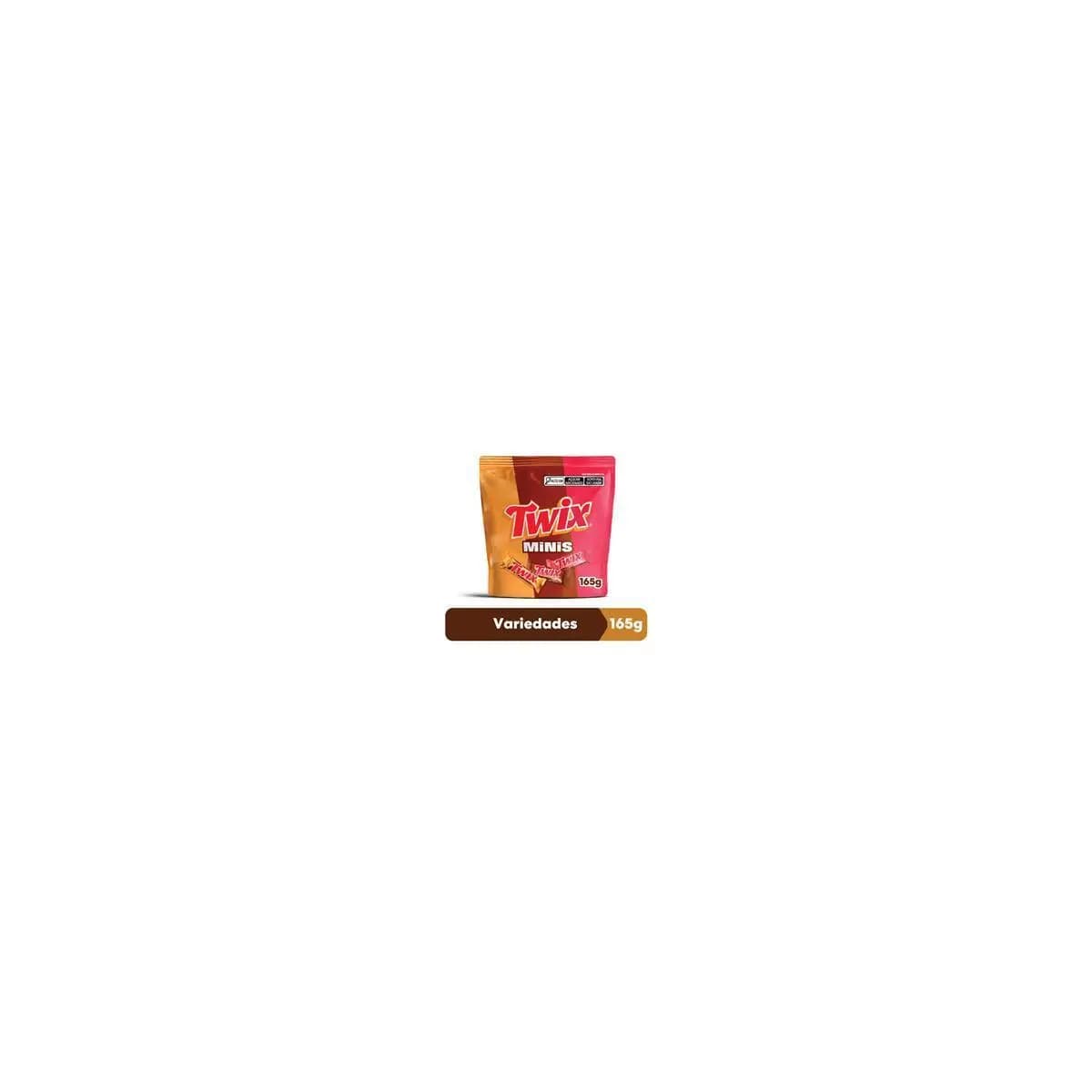 Chocolate Twix Variedades Minis 165g