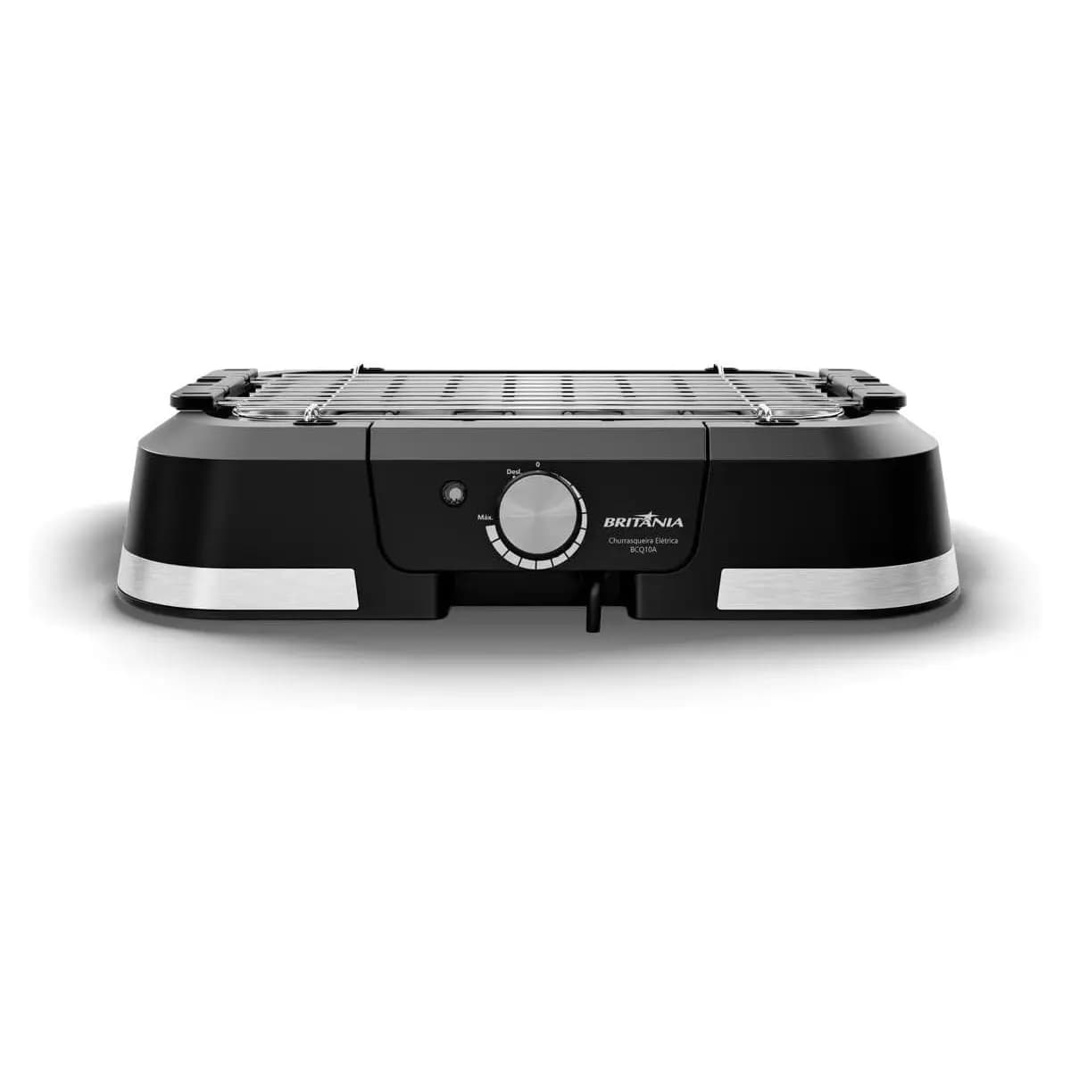 Churrasqueira Elétrica Britânia 1500W Menos Fumaça BCQ10A 220V