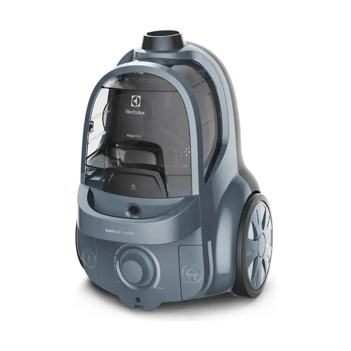 Electrolux Aspirador de Pó Sem Saco EasyBox, 1600W, Tecnologia Cyclonic Power, Filtro HEPA, 127V, Cinza