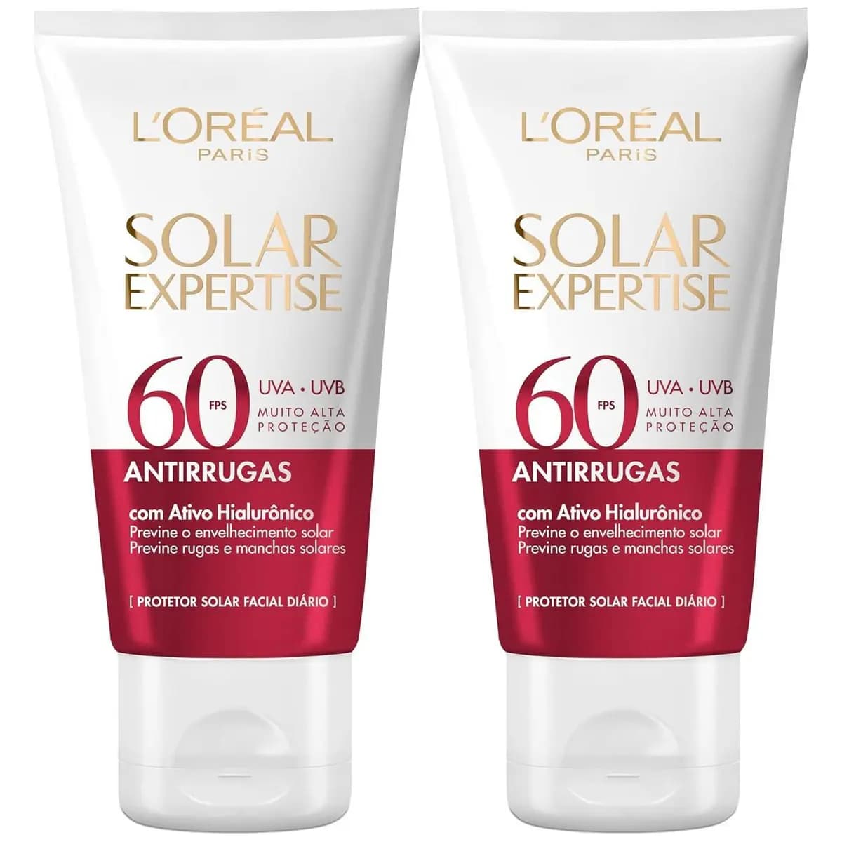 L'Oréal Paris Solar Expertise Kit Protetor Solar Antirrugas FPS 60, 40g