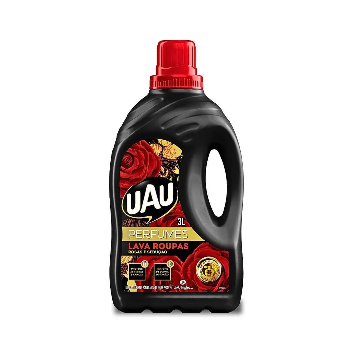 Lava Roupas Líquido UAU Rosas e Sedução 3l