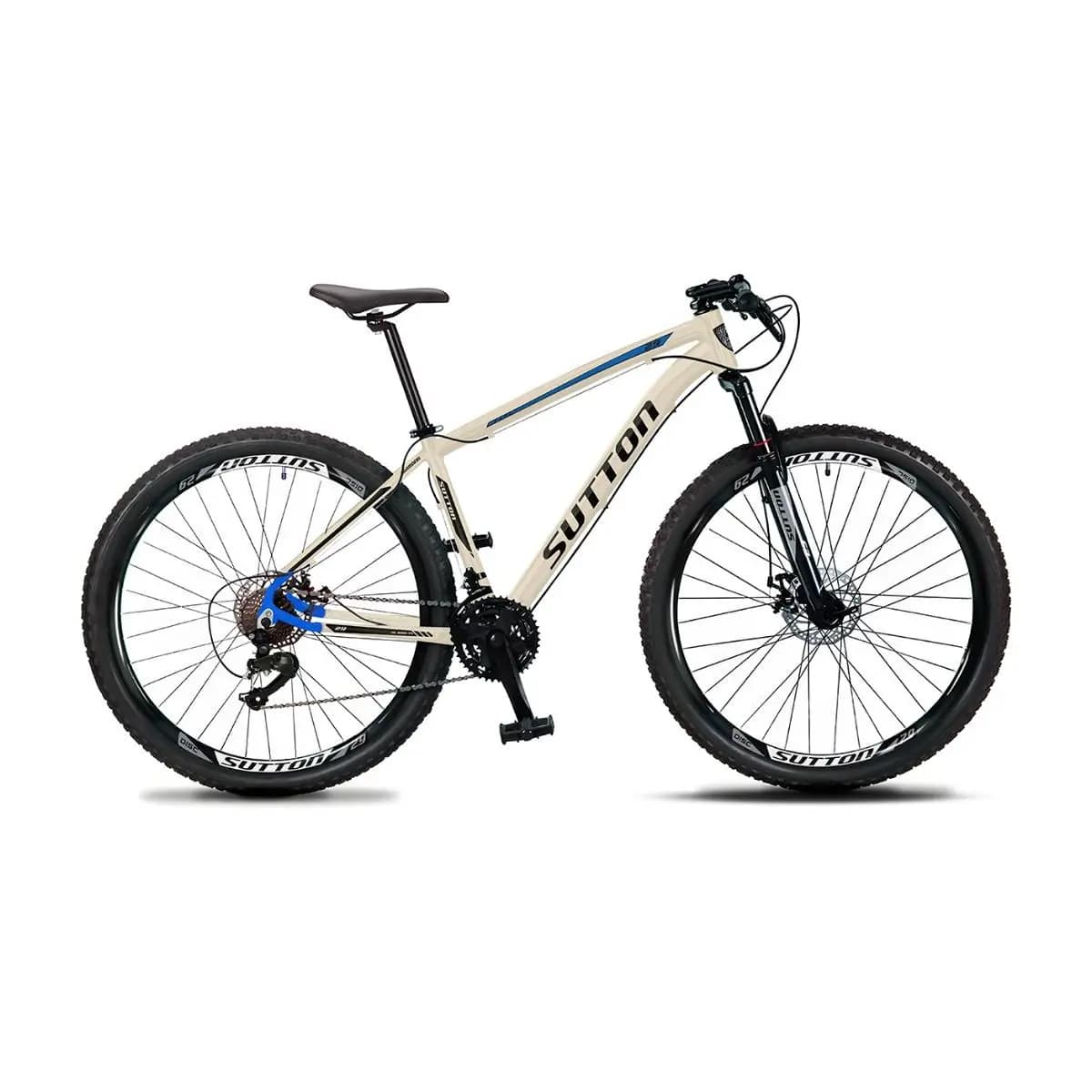 Bicicleta Aro 29 Sutton 24V index Freio Disco Alumínio Suspensão Aero MTB Sprint MX7