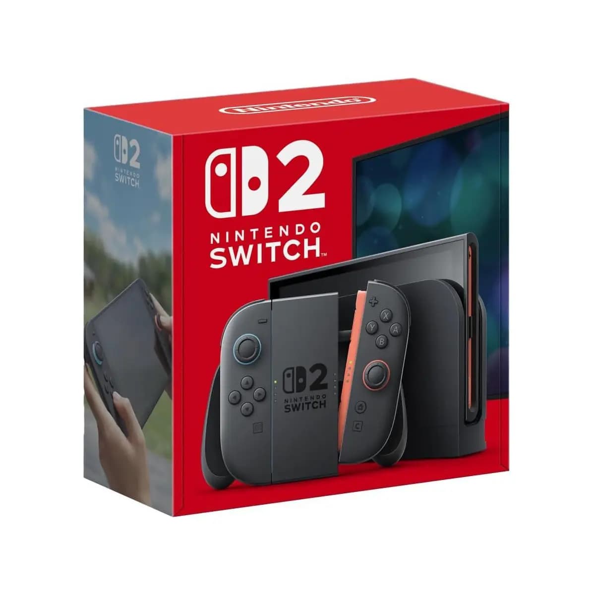 Nintendo, Console, Nintendo Switch 2, Nacional, Portátil e Doméstico, Bateria de até 9 Horas, Inclui Joy-Con com Suporte e Alças, 1 ano de Garantia - Modelo Nacional de Tomada