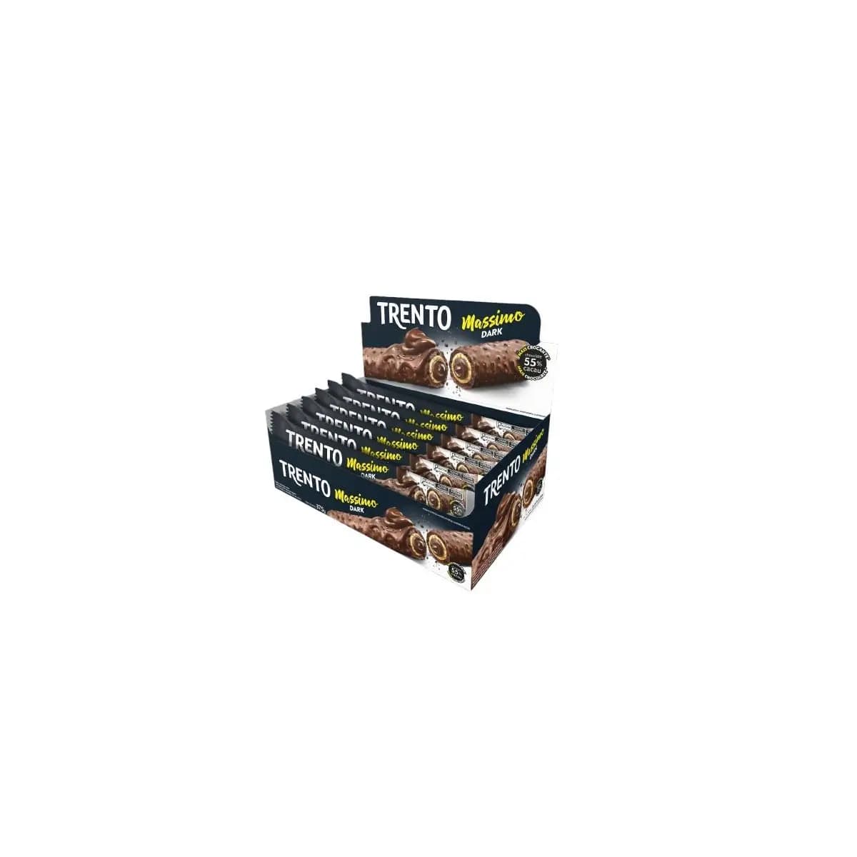 Chocolate Trento Massimo Dark 55% Com 15 Unidades De 25g