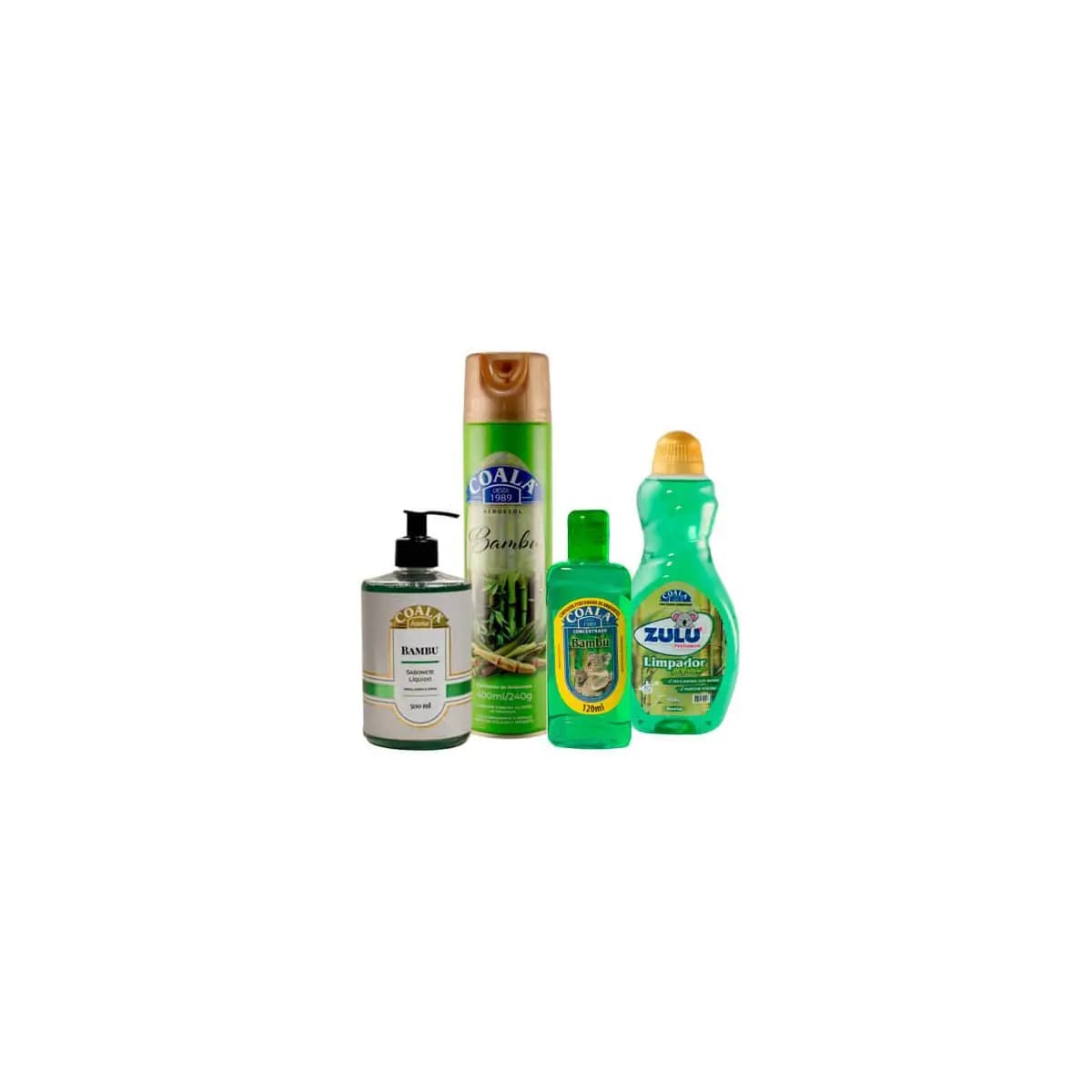 Kit Casa Limpa Coala/Zulu Perfumes - Bambu