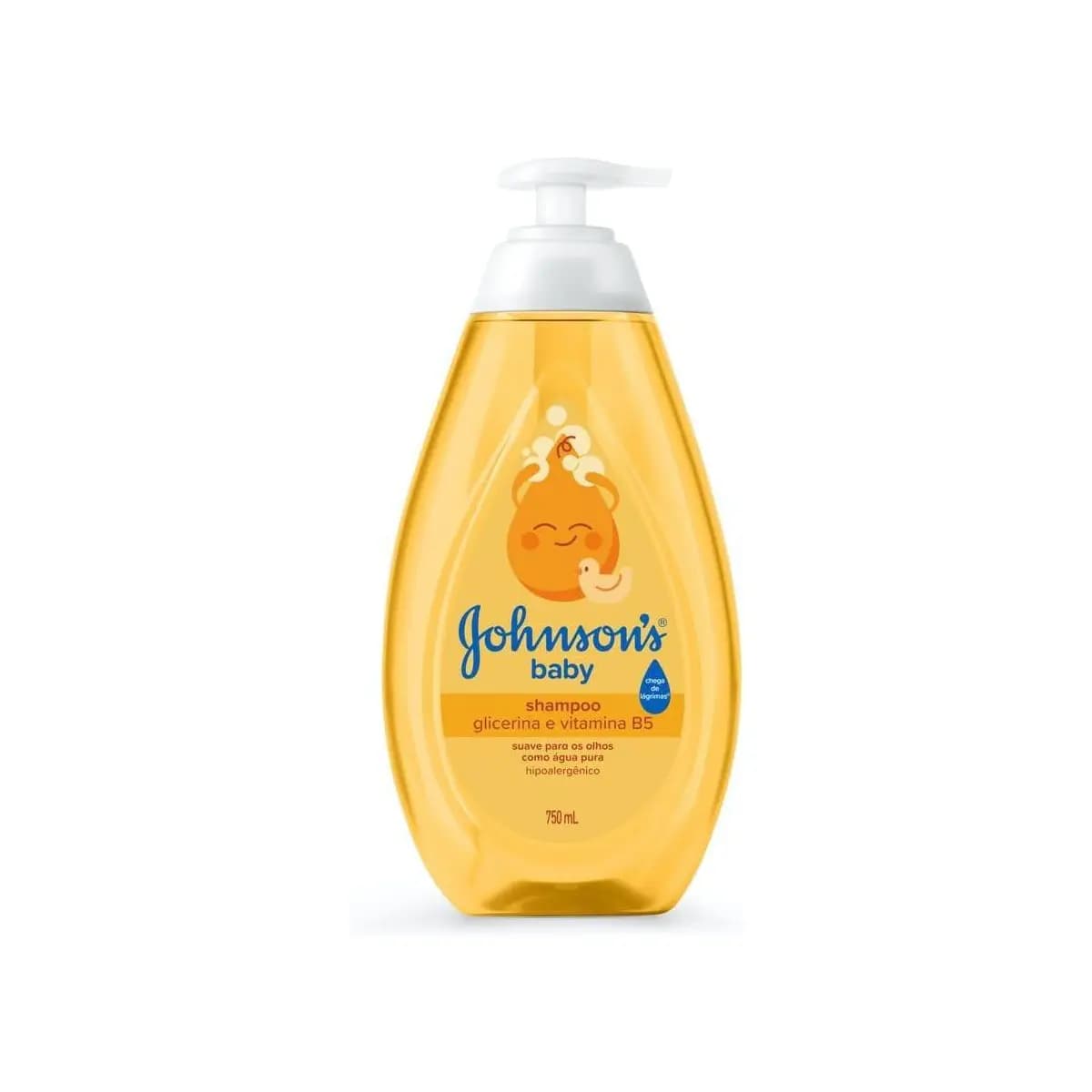 Johnson's Baby Shampoo Glicerina Para Bebê, 750ml