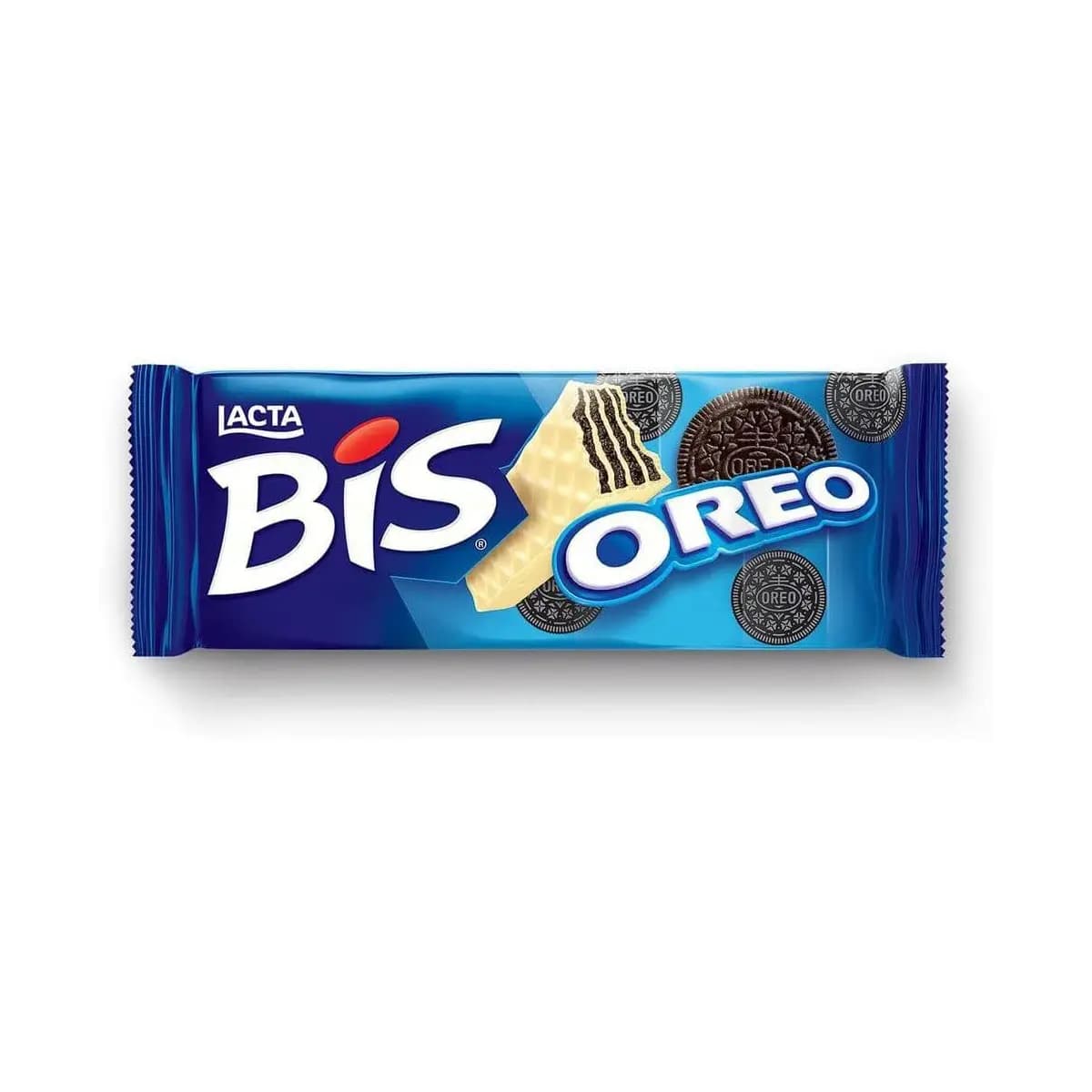 Wafer Oreo Cobertura Chocolate Branco Lacta Bis Pacote 100,8G