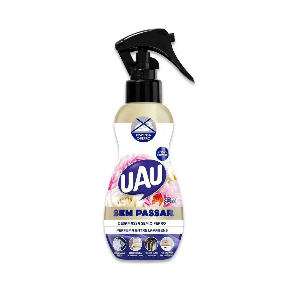 Sem Passar 95ml Uau Passa Roupas Perfumado