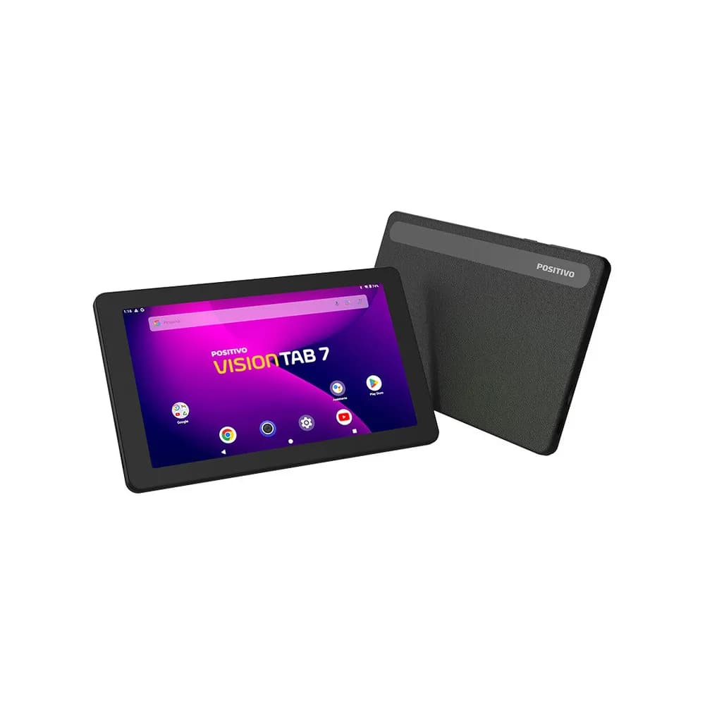 Tablet Positivo Vision TAB 7 64GB 3GB 7” Preto