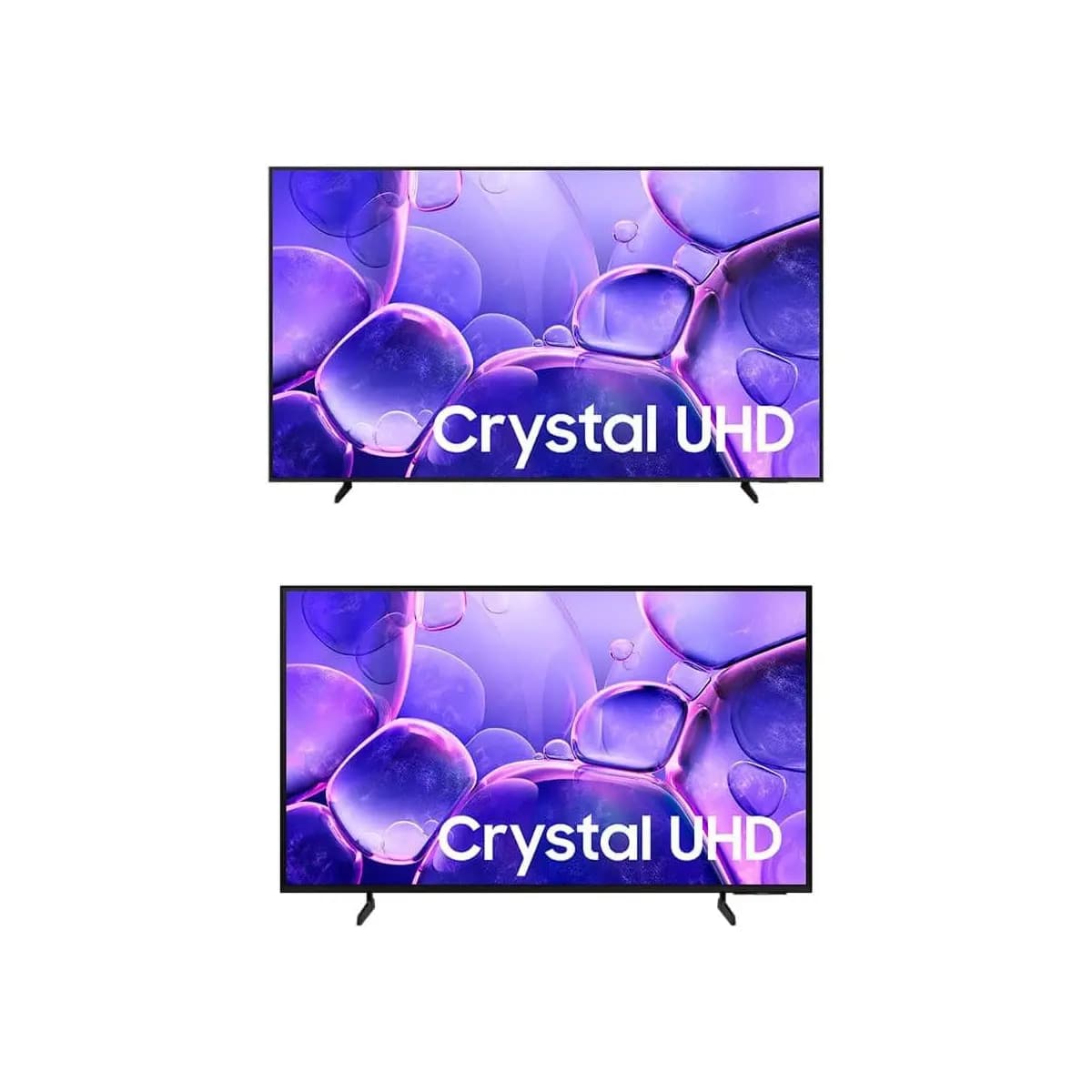 Smart TV 85" Crystal UHD 4K + Smart TV 55" Crystal UHD 4K U8600F