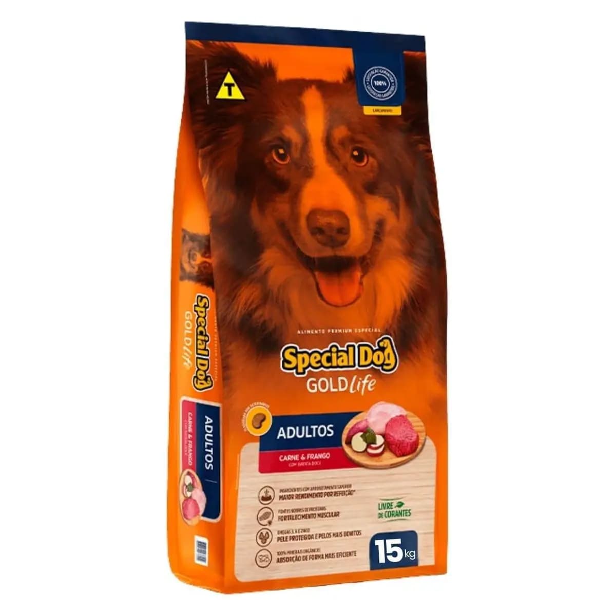 Ração Special Dog Gold Life para Cães Adultos Carne e Frango 15kg