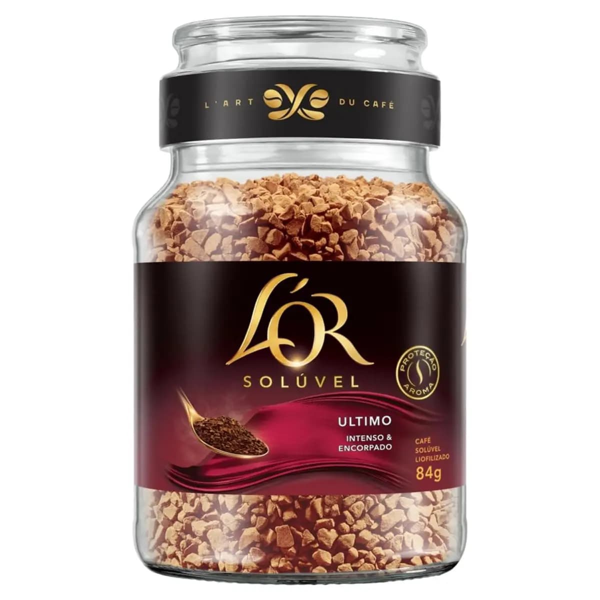 CAFÉ LOR SOLÚVEL ULTIMO VIDRO 84G
