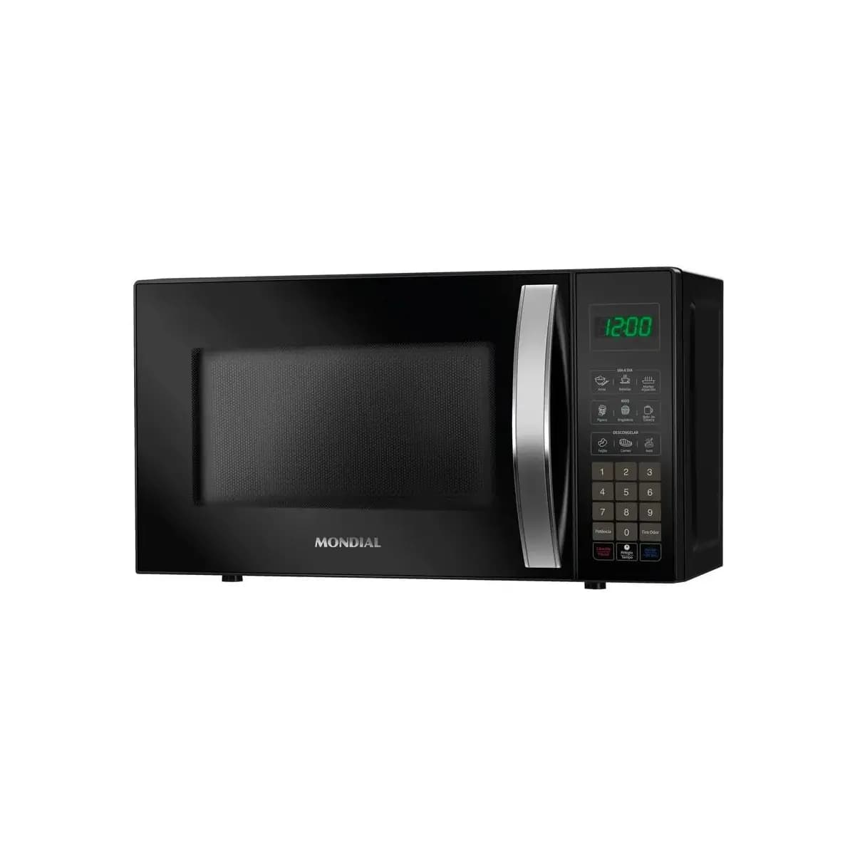 Micro-ondas Mondial Mo 01 21 B Potencia 1200w 60hz 21 Litros