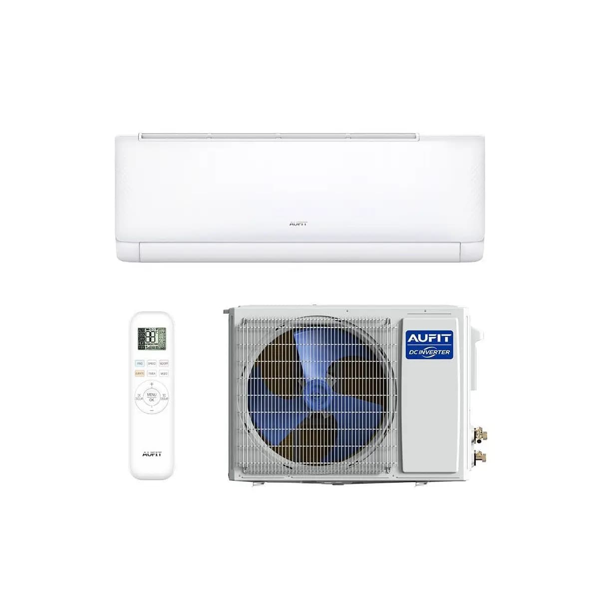 Ar Condicionado Split Hi Wall Inverter Aufit 12.000 Btus Frio 220v R-32