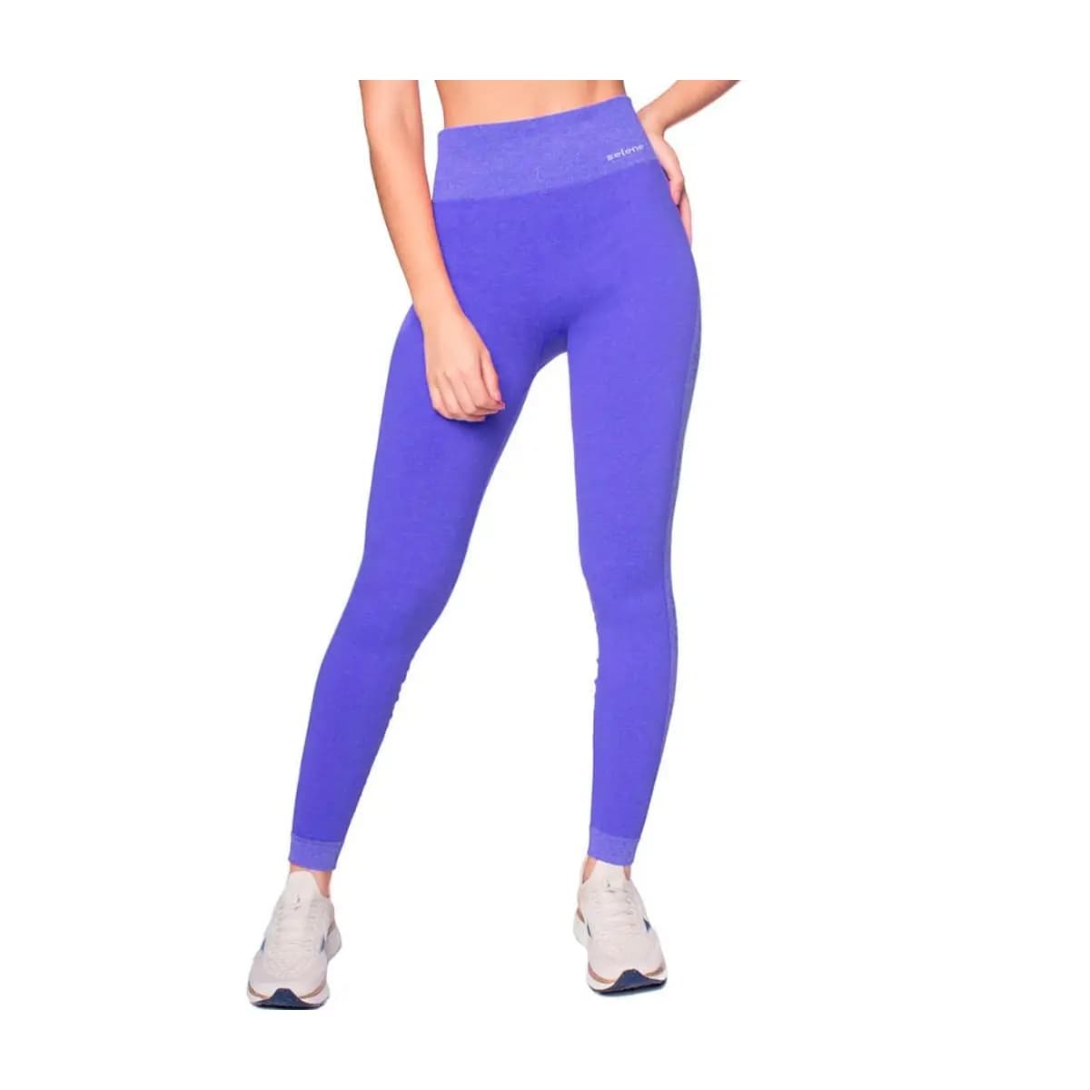 Calça Legging Selene Feminina Poliamida Sem Costura Fitness Academia Cós Alto Sem Transparência
