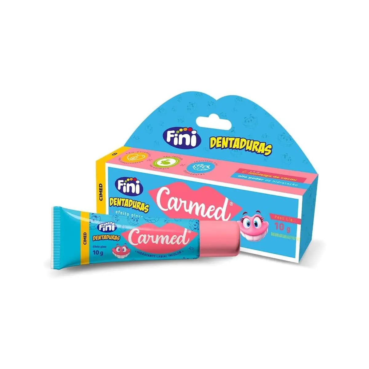 Carmed Fini Dentadura Hidratante Labial 10g