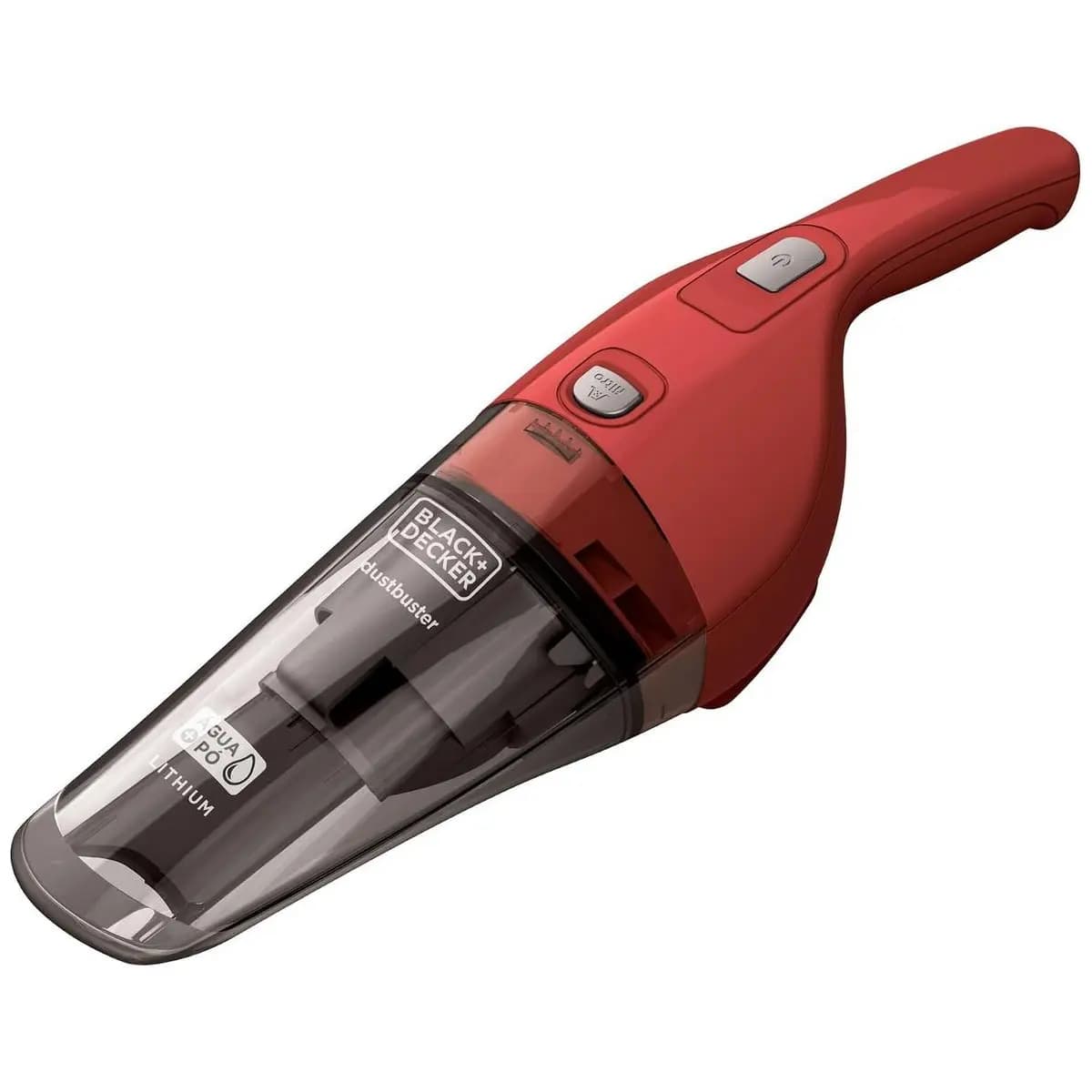 BLACK+DECKER Aspirador de Pó e Água Portátil à Bateria 3,6V APB3600 Vermelho Bivolt