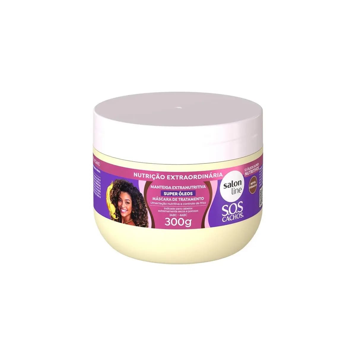 Máscara de Tratamento Manteiga Extranutritiva SOS Cachos Super Óleos 300g