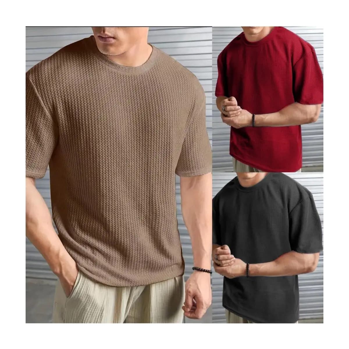 Kit 3 Camiseta Oversized Masculina