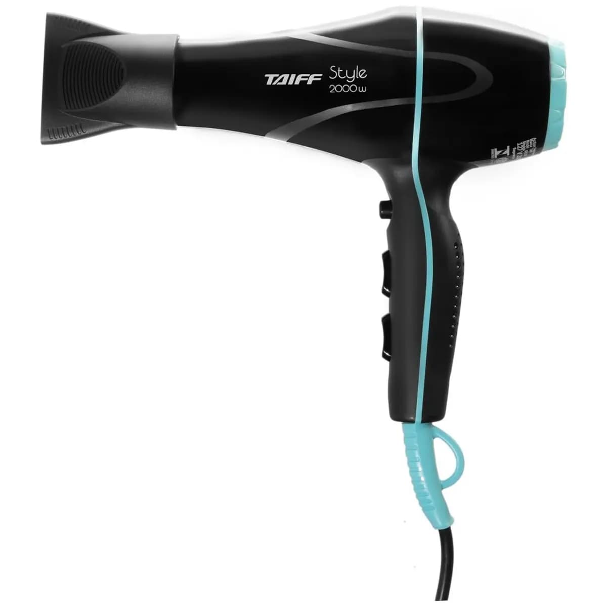Secador 2000w 127v, Taiff, Style 333, Preto, Pequeno